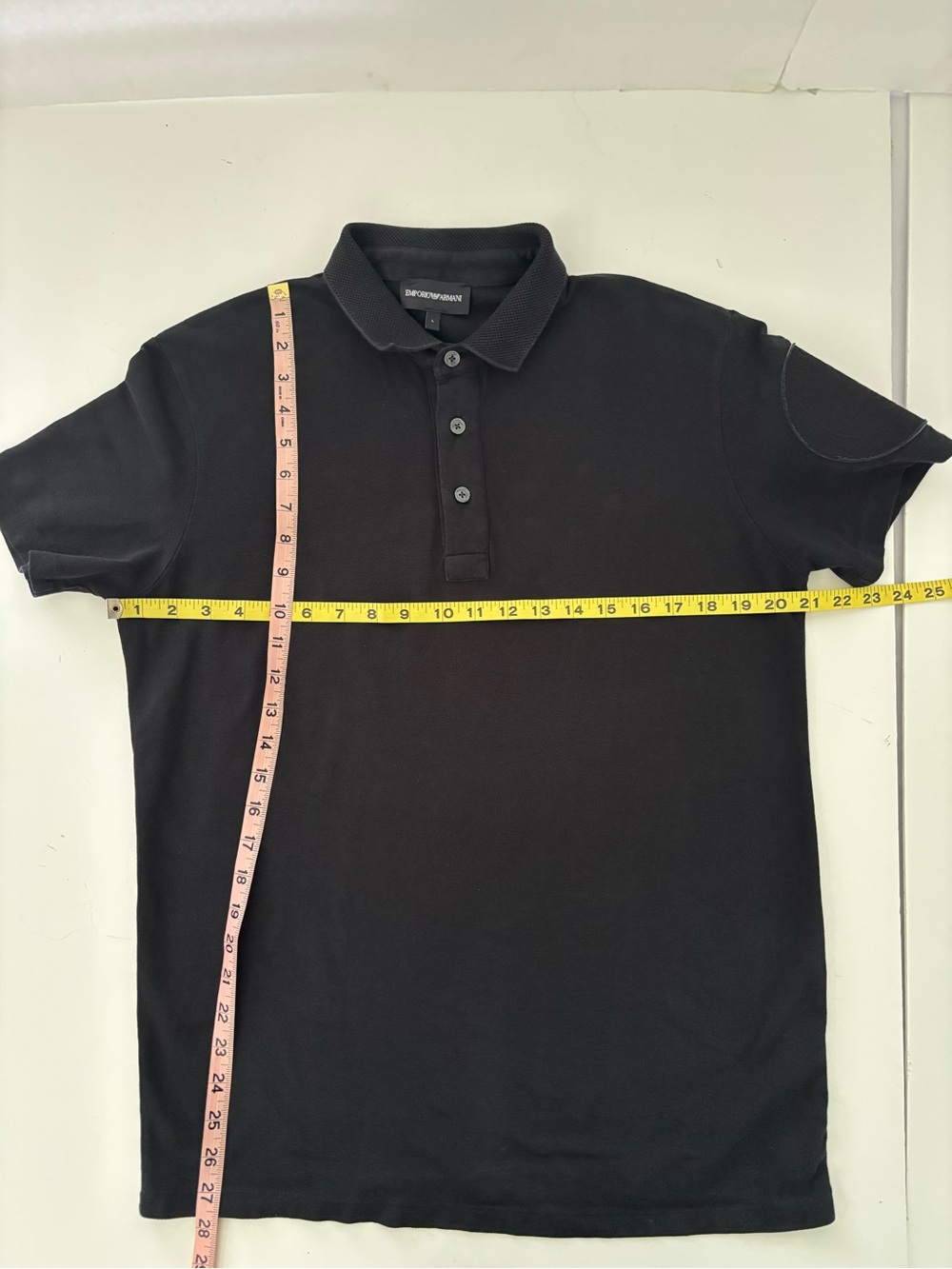Emporio Armani Men's Patch Logo Short Sleeve Polo Shirt Size L - Picture 13 of 15